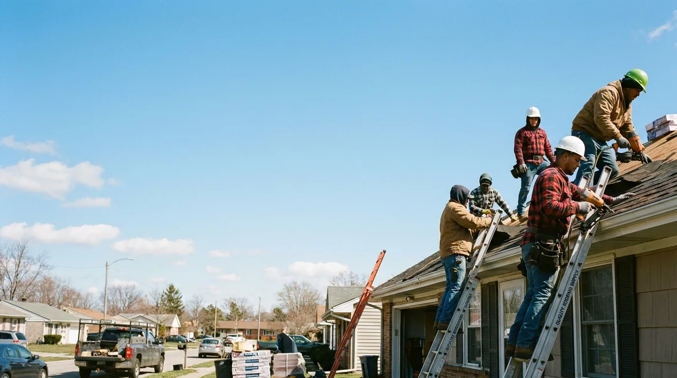 Roofing in Spencerville, OH near me